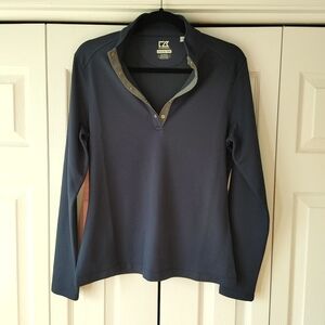 Cutter & Buck CB DryTec 50+ UPF hiking Golf Shirt M
